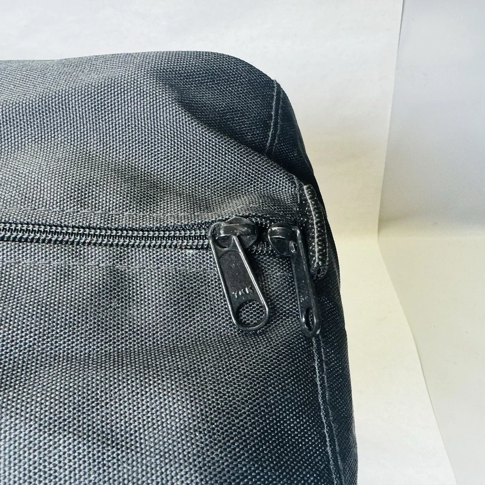 Harley-Davidson Angled Touring Bag Black Soft‎ Motorcycle Luggage Zipper Canvas
